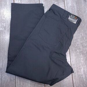 5.11 Tactical Mens 44x34 Gray Taclite Ripstop Jean Cut Mid Rise Straight Leg